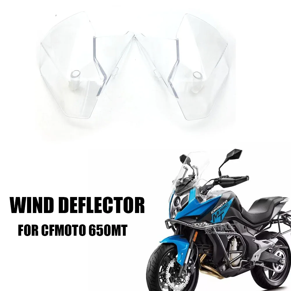 Motorcycle Windshield Windscreen Plate Side Panels Front Wind Deflector Accessories For CFMOTO 650MT 650 MT