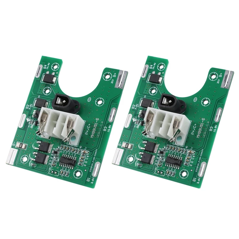 

2 Pcs XL-MH99V5 2 Lithium Battery Protection Circuit Board 21V 5 Series Lithium Power Tools Battery Module