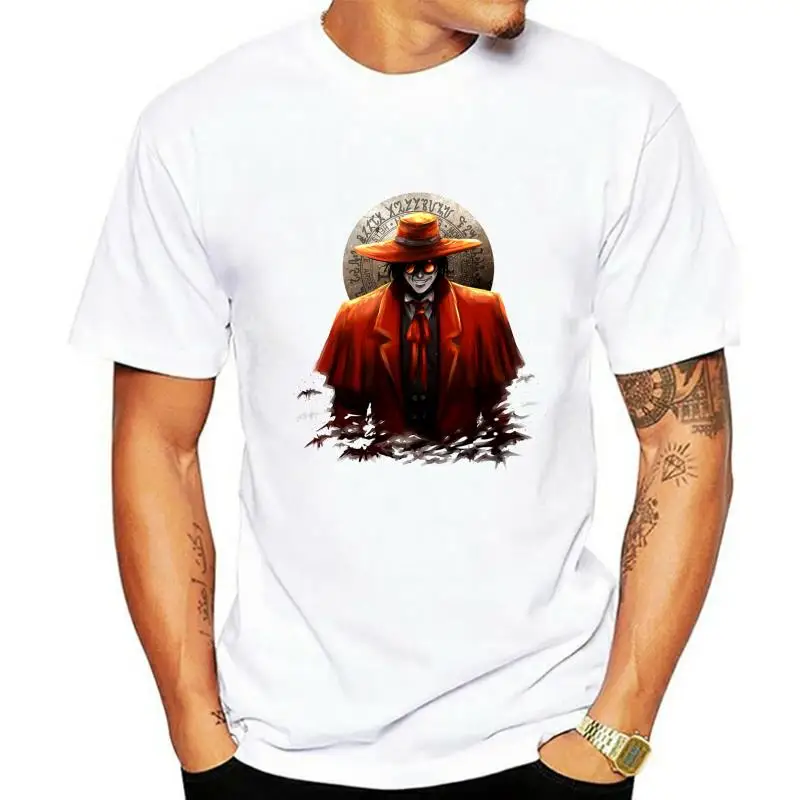 

Alucard футболка Alucard Hellsing красная летучая мышь