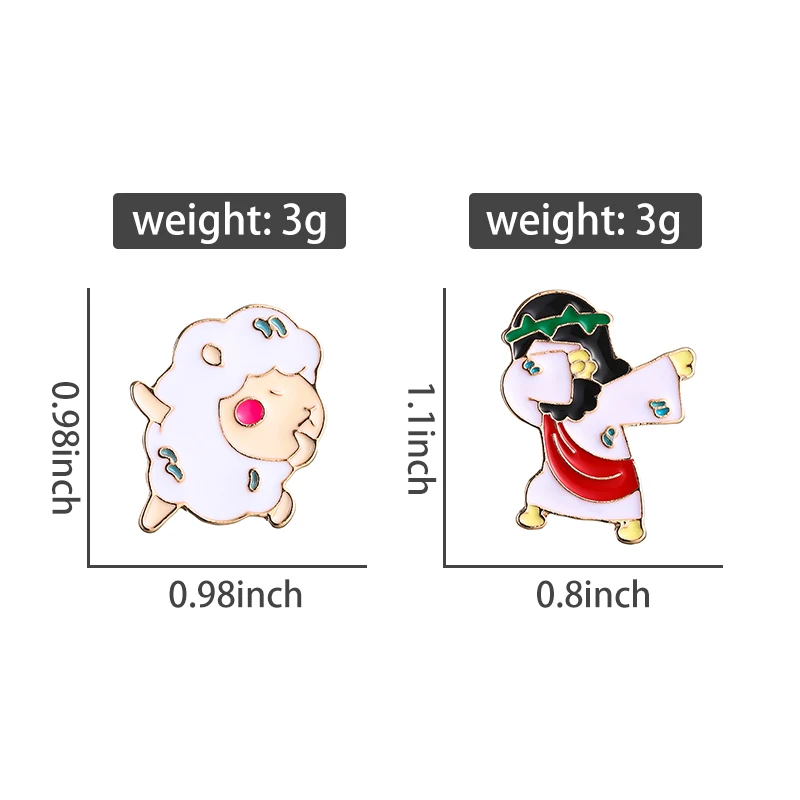 Эмалированные значки с изображением Иисуса Мессии индивидуальные имитацией