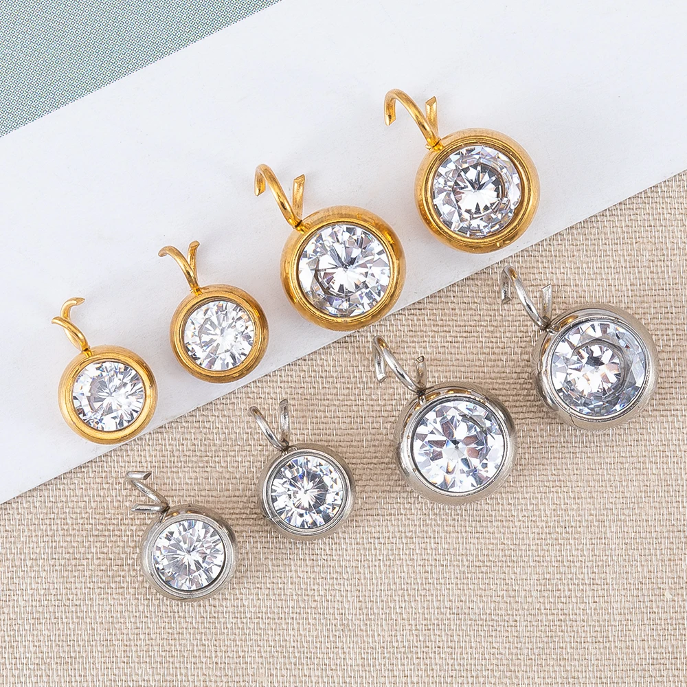 Рисунок 5 - Подвеска из нержавеющей стали с цирконом