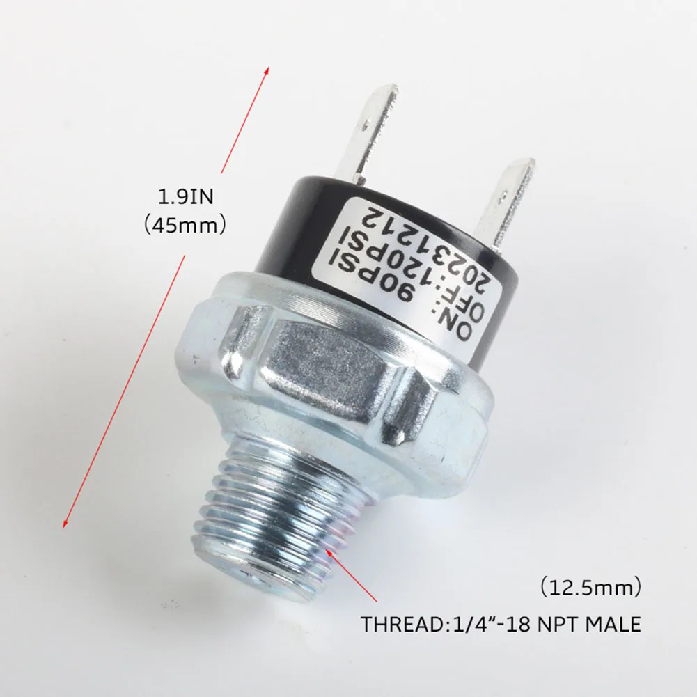 2 шт. 90-120PSI переключатель давления воздушного компрессора 1/4 &quotNPT наружная резьба