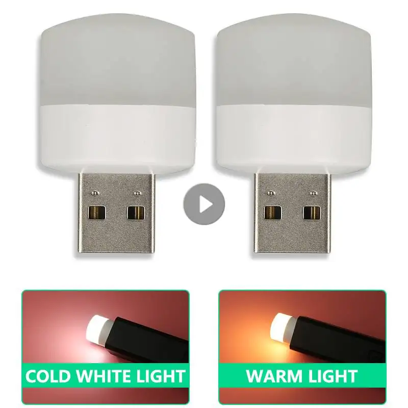 

Портативный USB-ночсветильник, маленькие USB-лампы для чтения, светодиодная Светильник для чтения с защитой глаз, USB-разъем, светодиодная подсв...