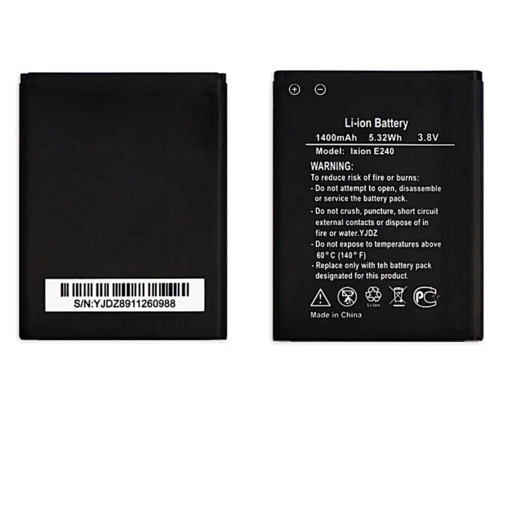 

High quality Replacement Battery 1400mAh For DEXP Ixion E240 Smartphone batteries