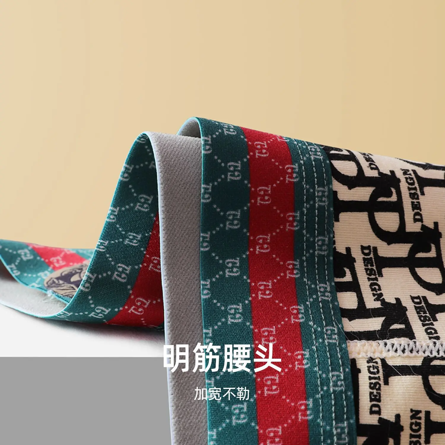 4 Pcs Fashion Boxer Shorts Cotton Print Underwear Men Boxershorts Men's Panties Male Underpants Mid Waist Big Size