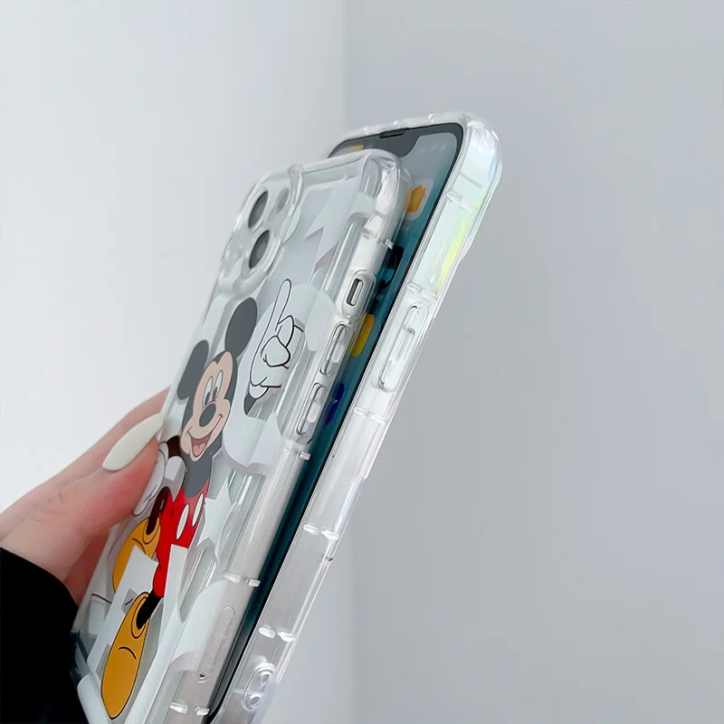Мягкий ТПУ чехол для Samsung Galaxy Note 20 Ultra 10 Pro S24 S20 FE S21 S22 S23 Plus M33 M53 Hi Minnie Mickey Cartoon