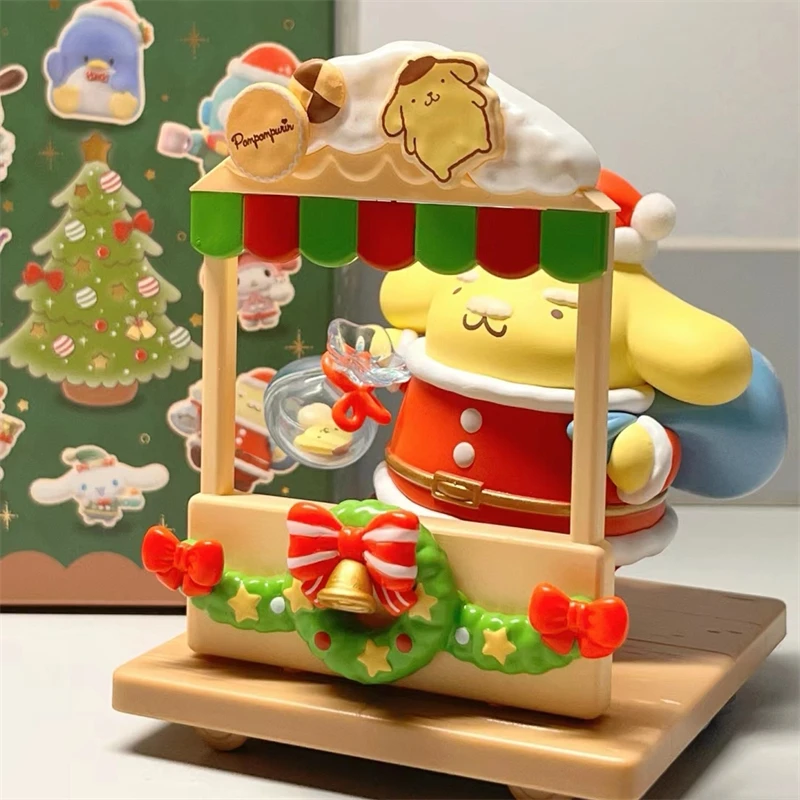 Мультяшный Рождественский рынок PomPomPurin Cinnamoroll Kuromi Melody понравико Китти