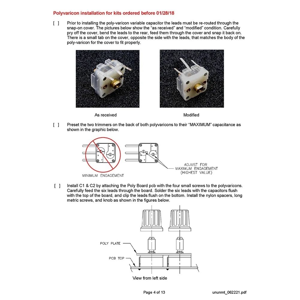 QRPGuys 40M-10M UnUnTenna Plus Антенна Настраиваемая длинная проводная антенна (комплект