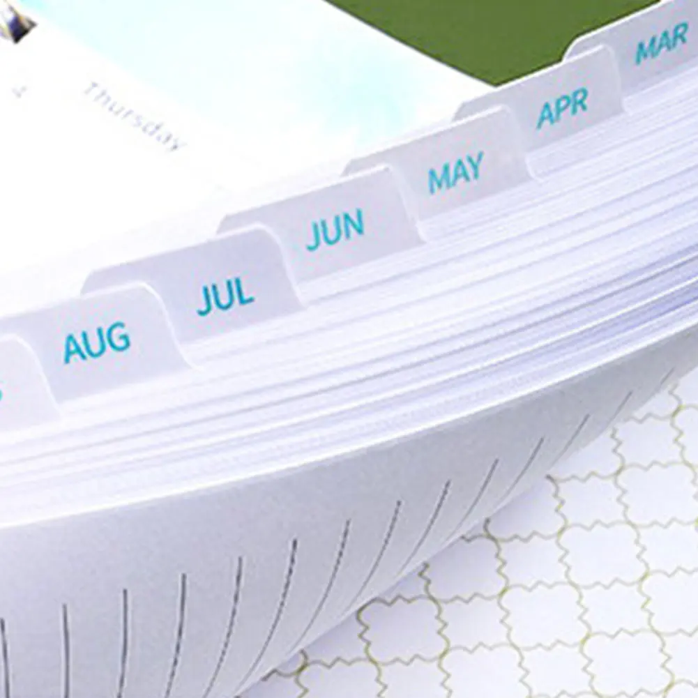 Блокнот формата А5 2025 г. ежедневник в спиральном переплете с ежемесячными