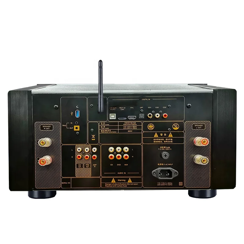 ToneWinner AD-99D Hi-Fi усилитель с предусилителем USB TF-картой аудио APE FLAC WAV мощности
