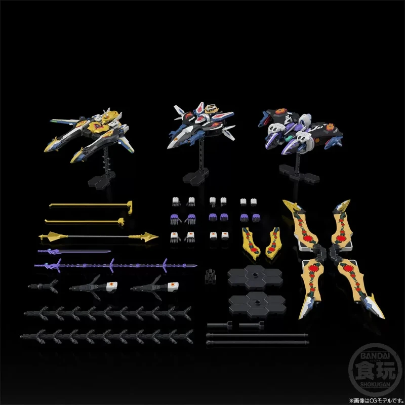 Фото Коллекционная пластиковая модель Bandai Smp Sousei No Aquarion, фигурки Акварион из «Акварионов звезд», крутая кукла, украшение для рабочего стола №4