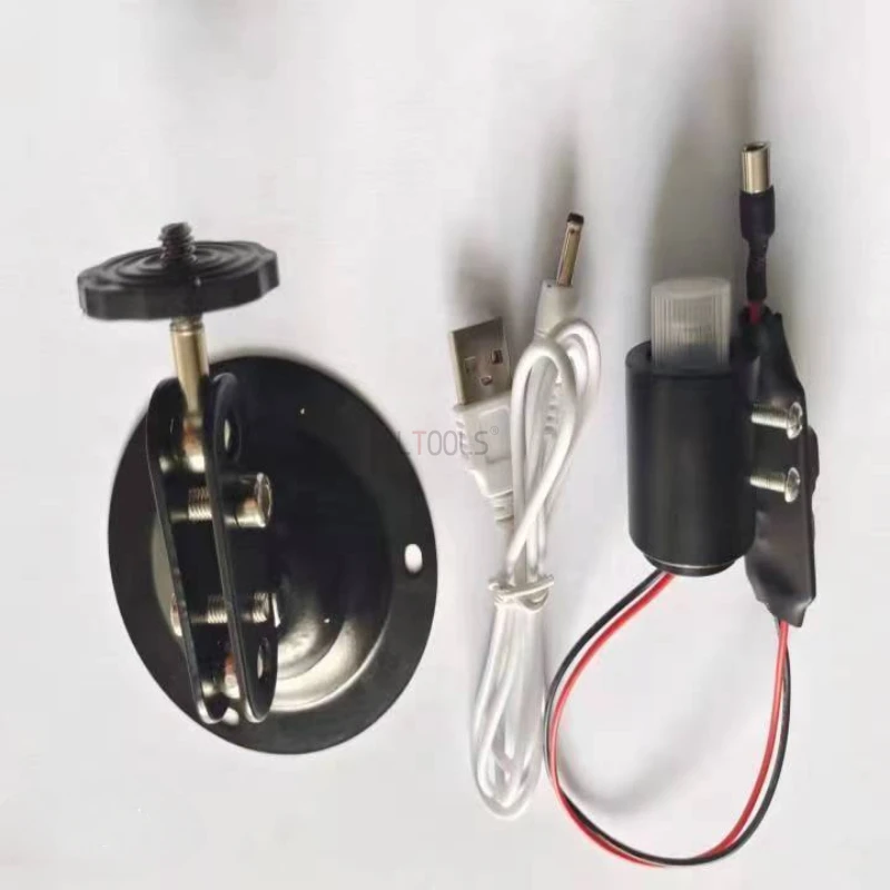 Лазерный уровень с прямым кронштейном 360 градусов USB-разъем инфракрасное