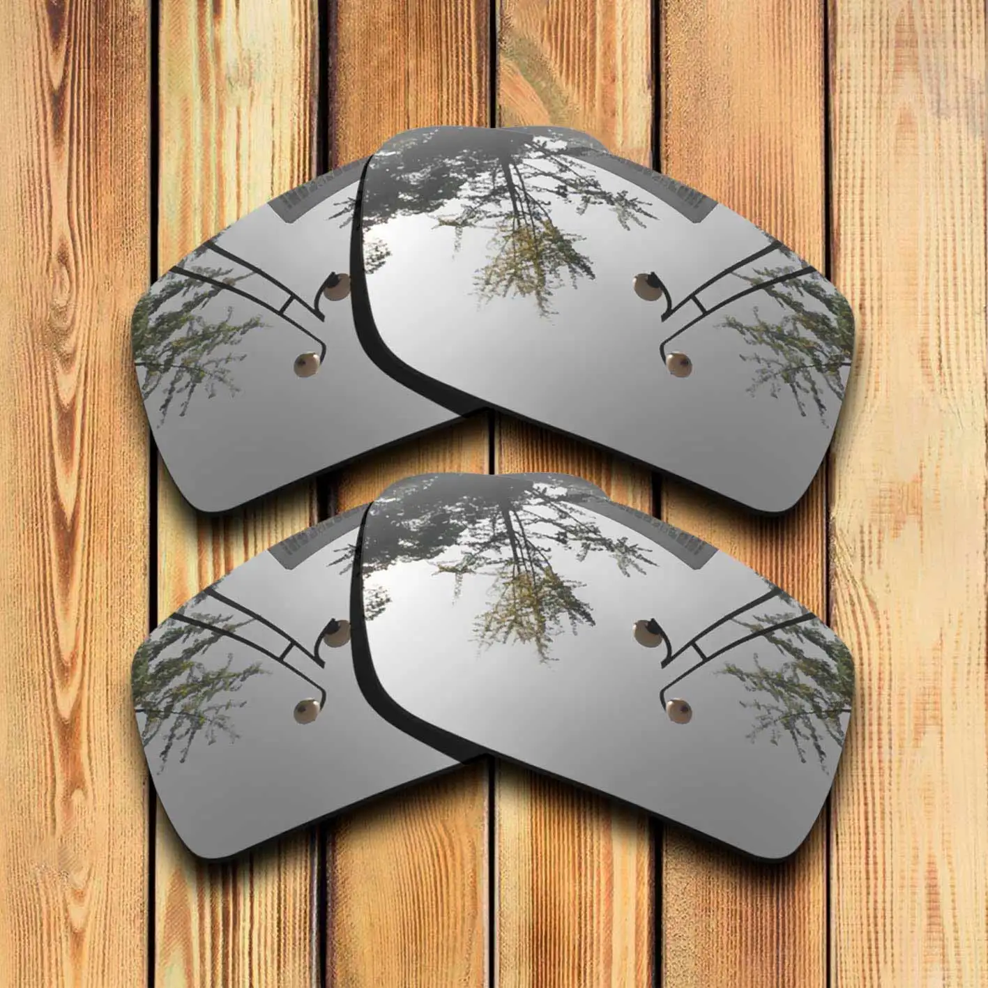 Запасные линзы для солнцезащитных очков Gascan small с точным 100% прорезанием и поляризацией, варианты Хром и Комбинированные.