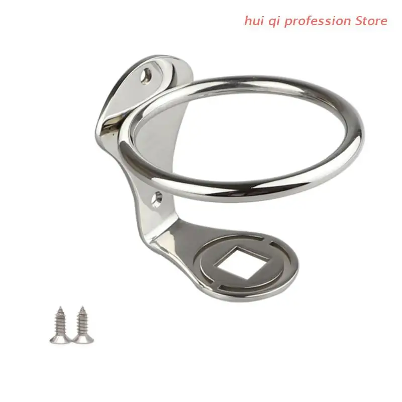 

Cup Drink Holder Can Bottle Holder Stand Mount Support Auto Car Marine Boat Truck RV Fishing Box 316 Stainless- Steel