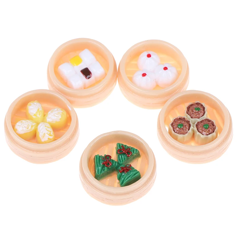 

5 Pcs Food DIY Mini Miniature Fairy Garden Ornament Craft Home Decoration
