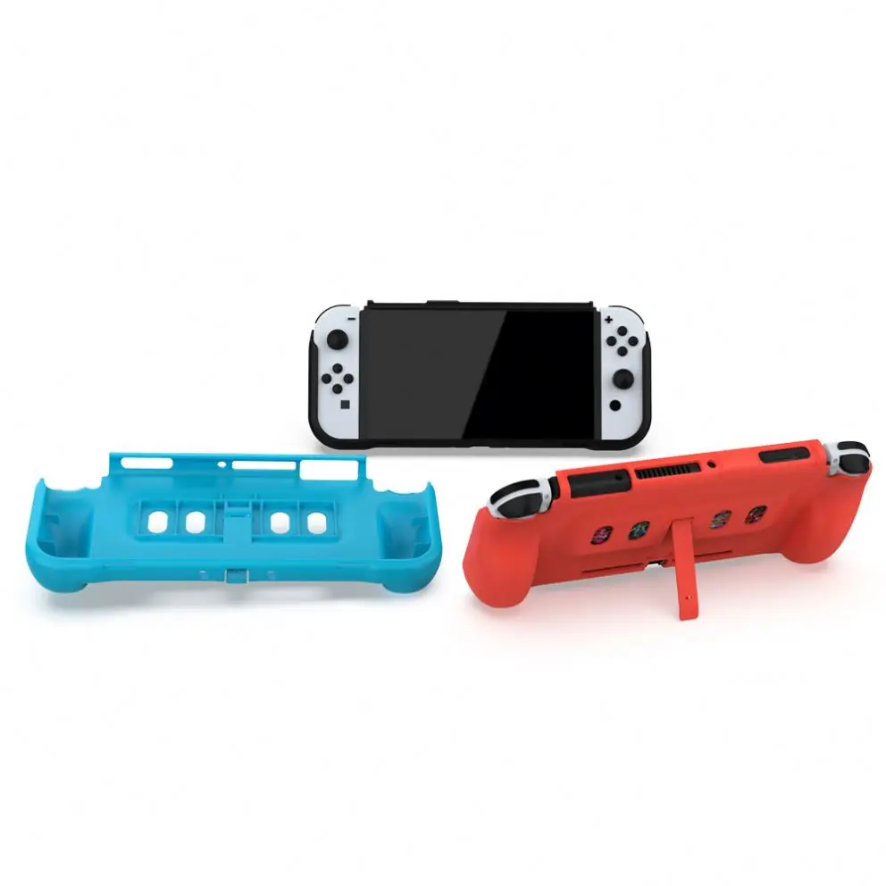 

DOBE TNS-1179 TPU Protective Cover Shell Case With 4 Game Card Slots For NS Switch OLED