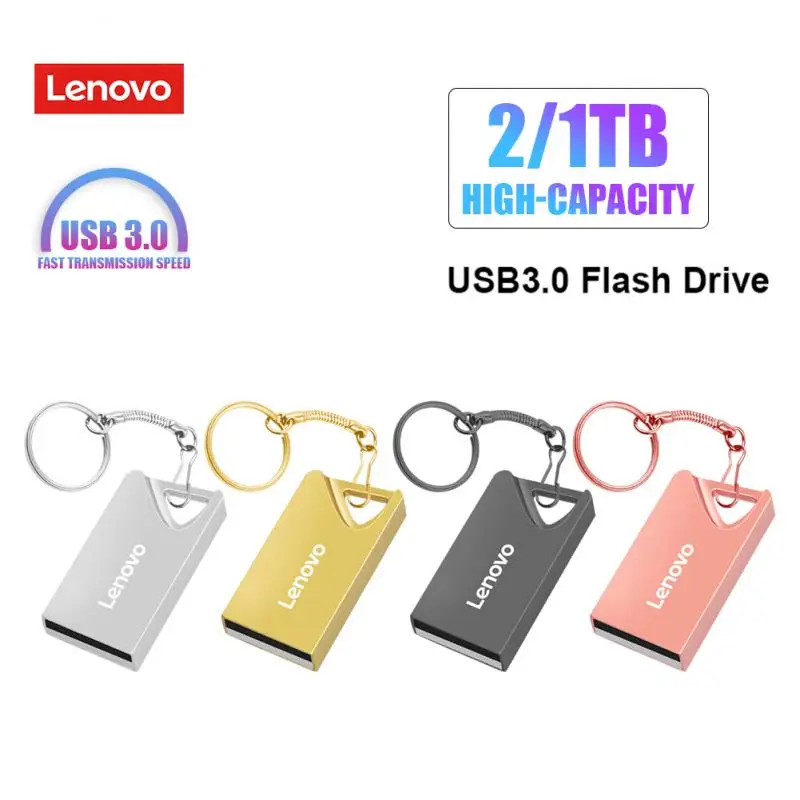 

Lenovo 2TB USB Flash Drive 3.0 OTG PenDrive 1TB 512GB 256GB 128GB Waterproof USB Memories Of Figures Wedding Gifts For Guests