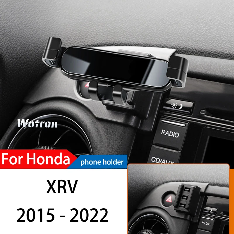 

Car Phone Holder For Honda XR-V 2015-2022 GPS Special Gravity Navigation Mobile Bracket 360 Degree Rotating Stand Accessories
