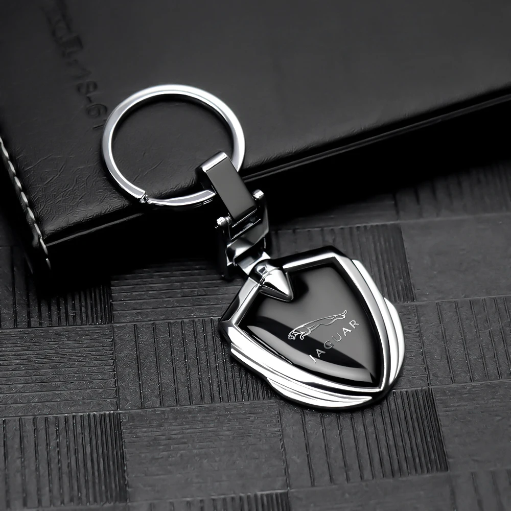 

Car Badges Keychain Key Chain Rings Keyring Men Women Auto Accessories For Jaguar XF x250 XE XJ X-Type F-Pace I-Pace S-Type XKR