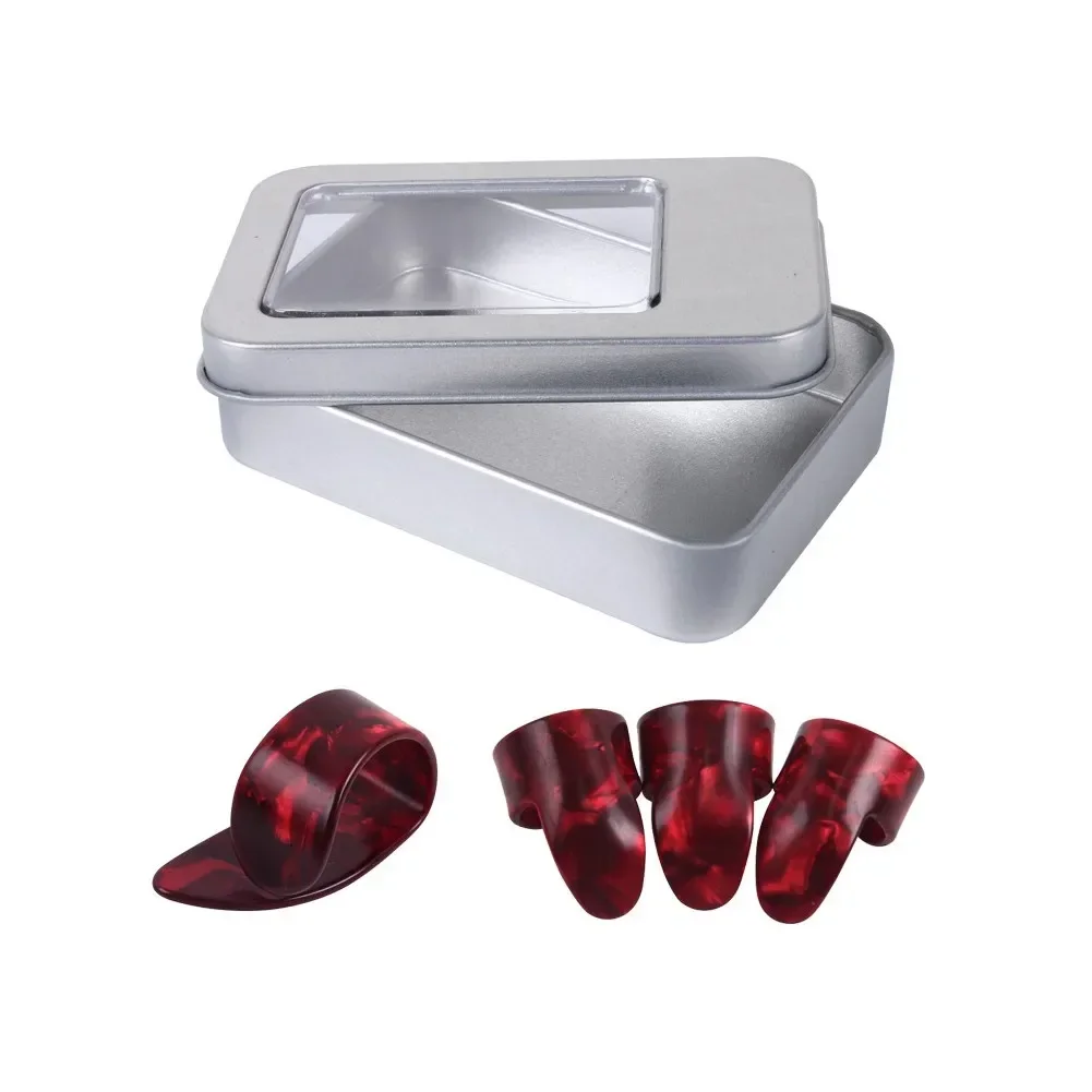 Набор из 4-х пальцевых медиаторов премиум-класса для гитарного банджо и больше