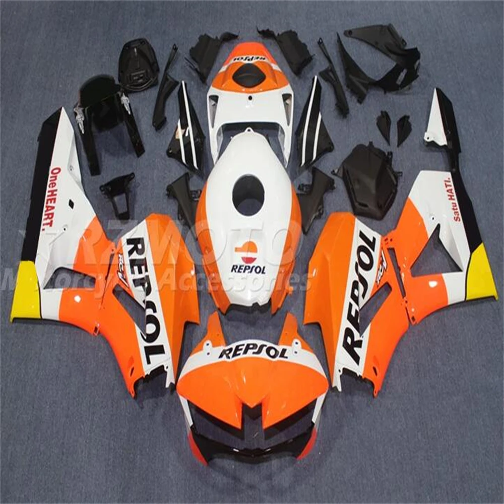 

4Gifts New ABS Motorcycle Fairings Kit For Fit Honda CBR600RR F5 13 14 15 16 17 18 2013 2014 2015 2016 2017 2018 Orange