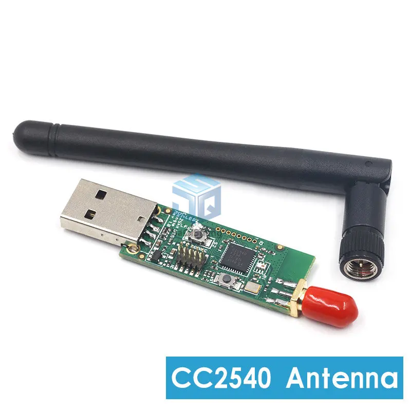 Эмулятор CC2531 Zigbee USB-программатор CC2540 Sniffer с антенной разъем для модуля Bluetooth