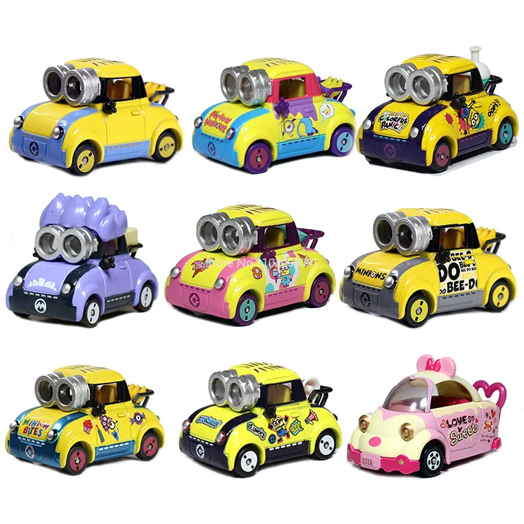 

Takara Tomy Tomica Minions Alloy Car Model Despicable Me Cartoon Car Evil Kevin Children's Toy Car Decoration Holiday Gift