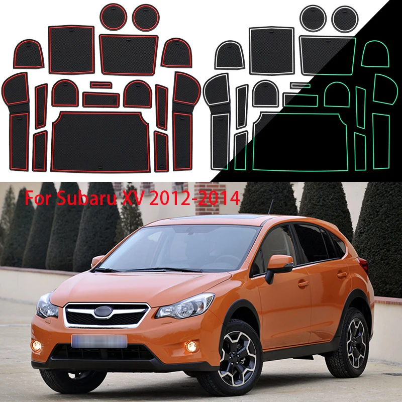 Коврик для паза двери автомобиля Subaru XV 2012-2014 прокладка дверного слота водяного