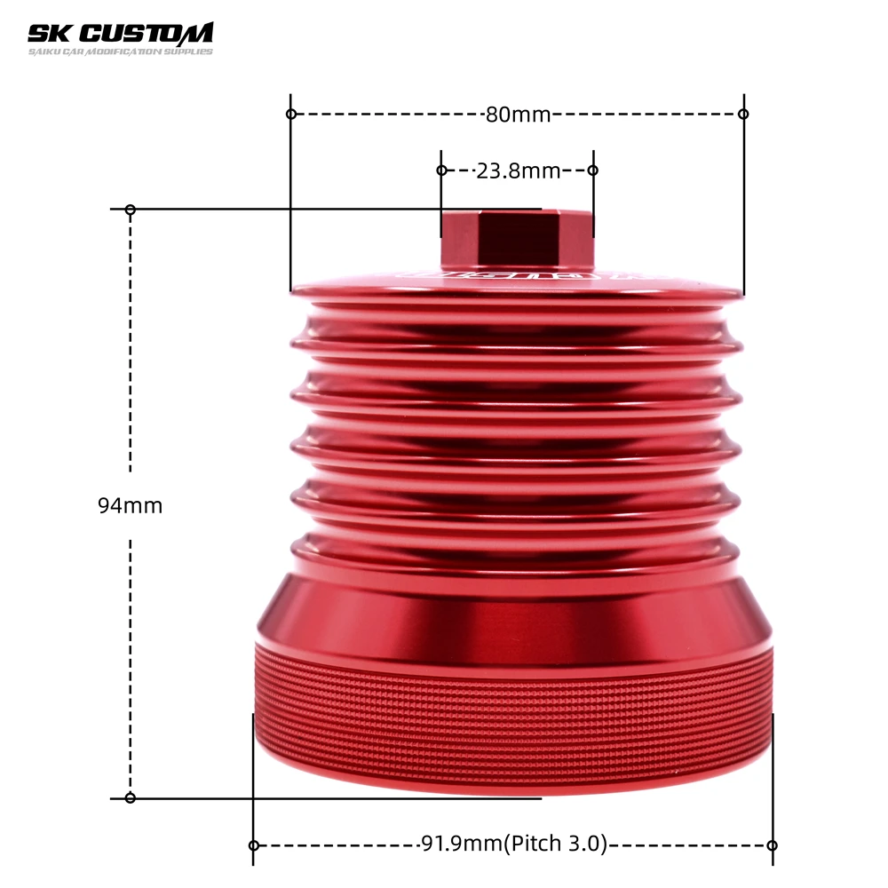 

SKCUSTOM Volkswagen EA113 Крышка масляного фильтра двигателя Audi A1A3 TT Tiguan Golf Scirocco Корпус масляного фильтра из алюминиевого сплава