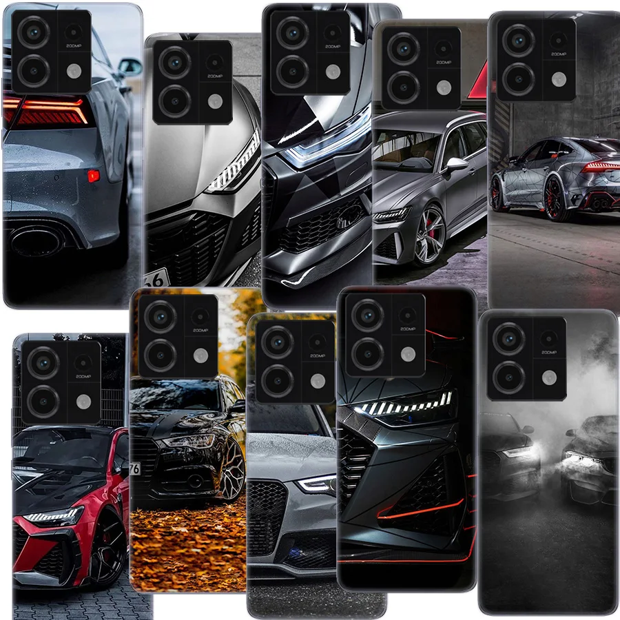 A Magical Luxury Sedan Clear Phone Case For Redmi Note 11 11S 11T 11E 10 Pro 10S 5G 9 9S 9T 8 8T 7 7A 6 6A S2 Coque Capa Hard PC