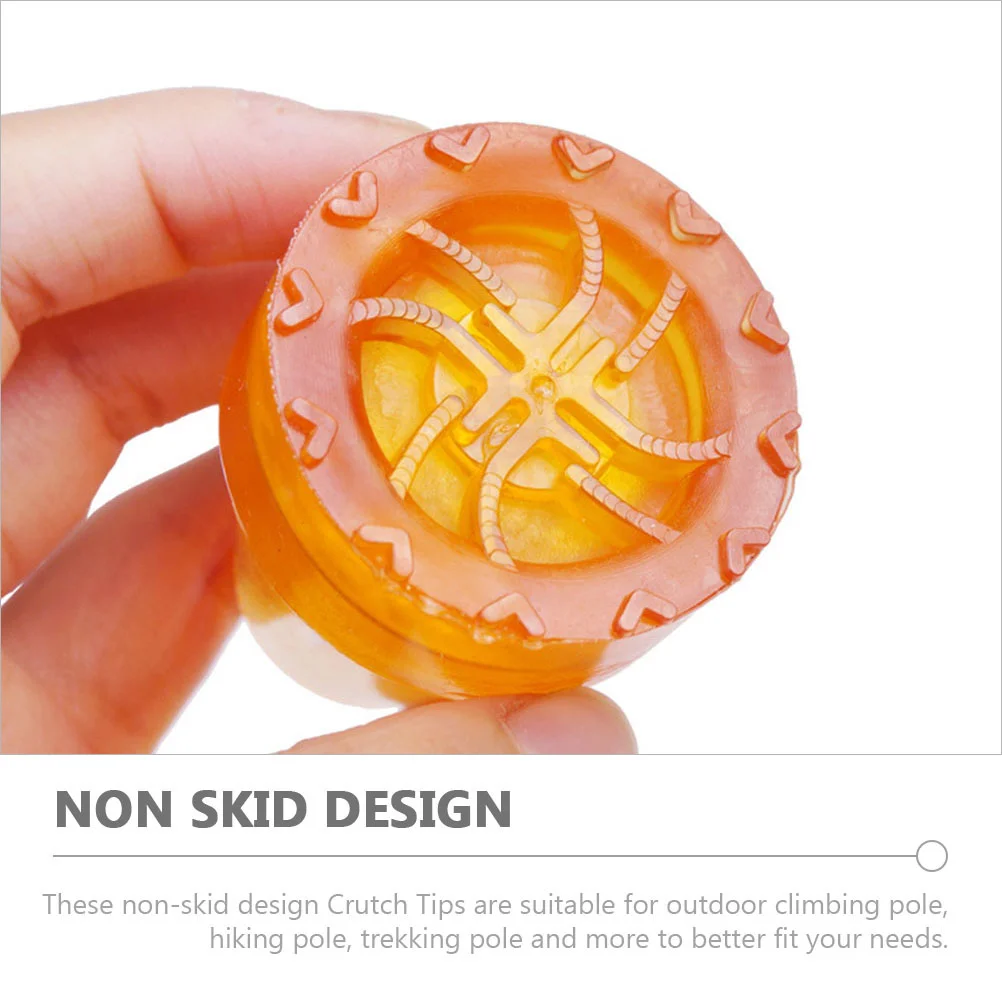 6 шт. насадки для трости нескользящие костыли аксессуары дорожный кий держатели