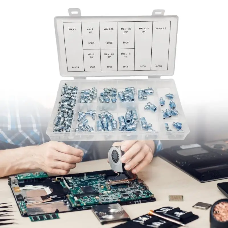 110 шт. набор метрических масленок для стандартная смазка