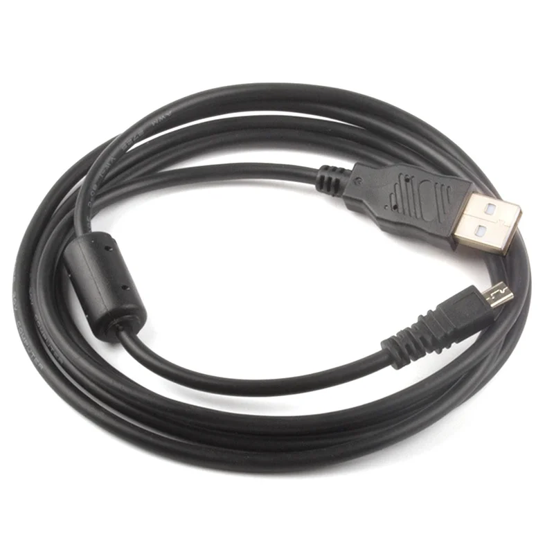 USB Data Cable Camera Pictures Video Sync Transfer Cables Cord Wire 8Pin for Nikon/Olympus/Pentax/Sony/Panasonic