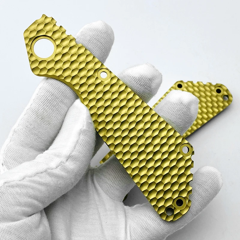 

Пользовательский нож Strider SNG латунная ручка Strider Tool parts