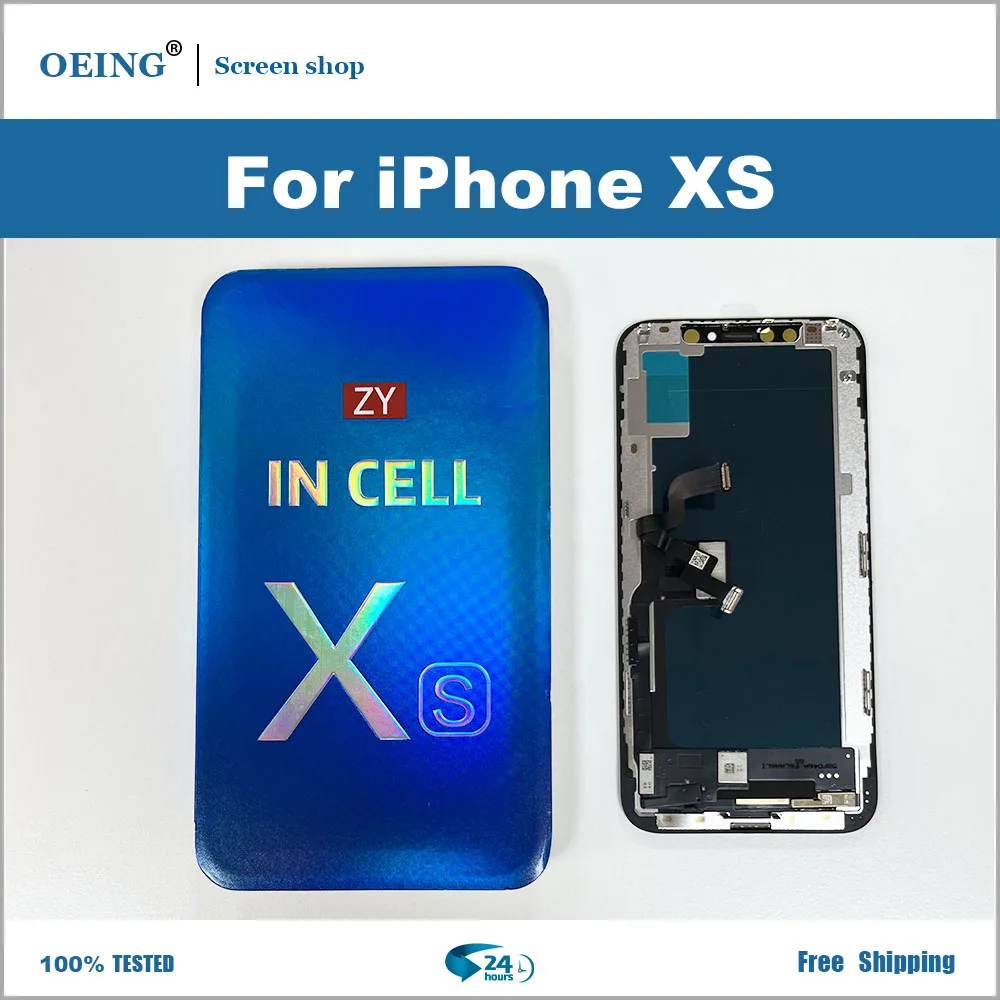 ЖК-дисплей ZY для iPhone X XR XSMax 11 12MINI 12ProMAX с сенсорным экраном и дигитайзером в сборе