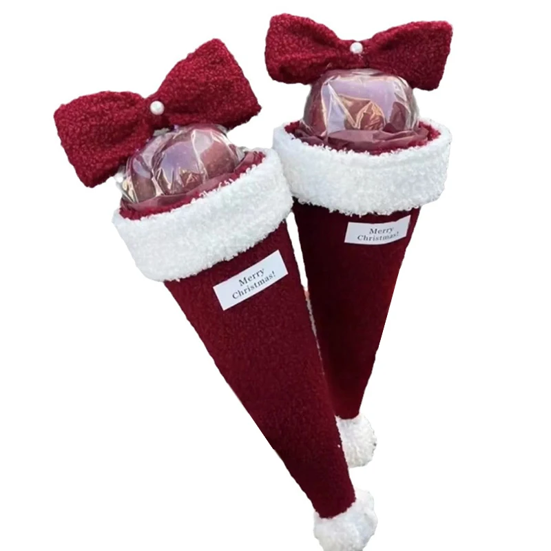 Рождественский букет сделай сам ремесло мороженое бант плюшевый мягкая игрушка