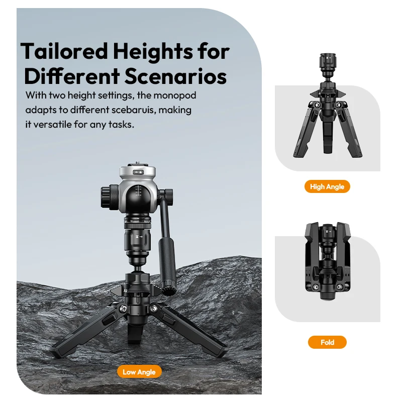 Ulanzi TB06 SMOD видеомонопод для беззеркальной камеры смартфона с 360° °