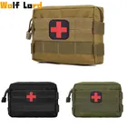 Медицинская сумка, тактический Набор для оказания первой помощи EDC, для охоты, скалолазания, военная армейская сумка для экстренного выживания