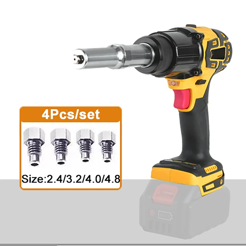 

Бесщёточный электрический заклепочник BEAMNOVA 2,4-4,8 мм для аккумулятора Makita