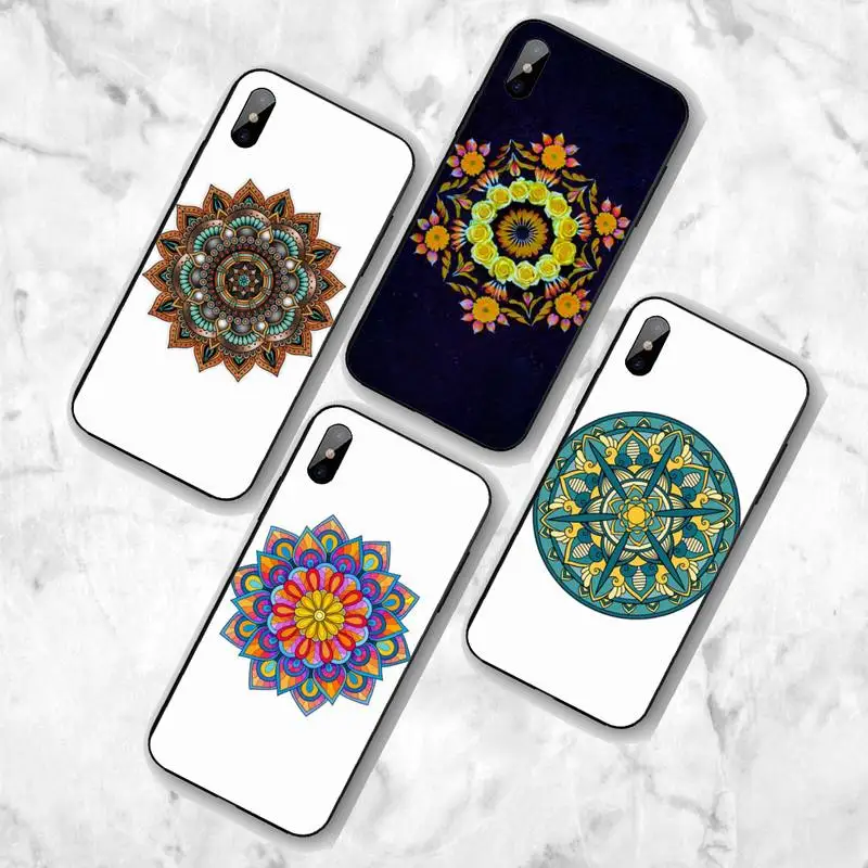 Чехол с мандалой для телефона Huawei G7 G8 P7 P8 P9 P10 P20 P30 Lite Mini Pro P Smart Plus Cove Fundas