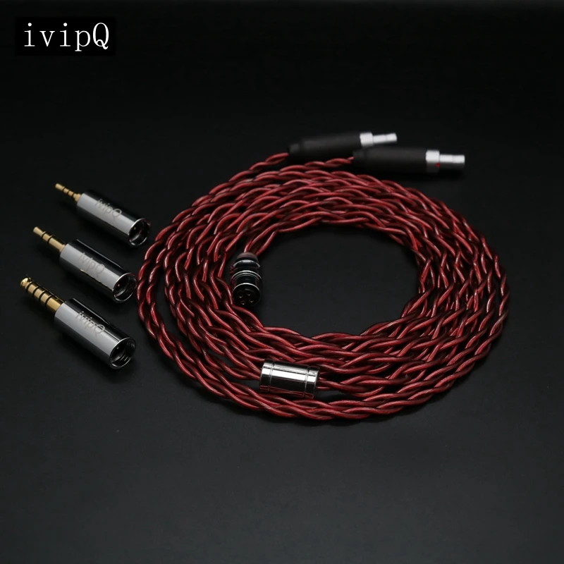 IvipQ Япония импортировала 8 ядер высокой чистоты Litz 7N OCC + палладий Графен три