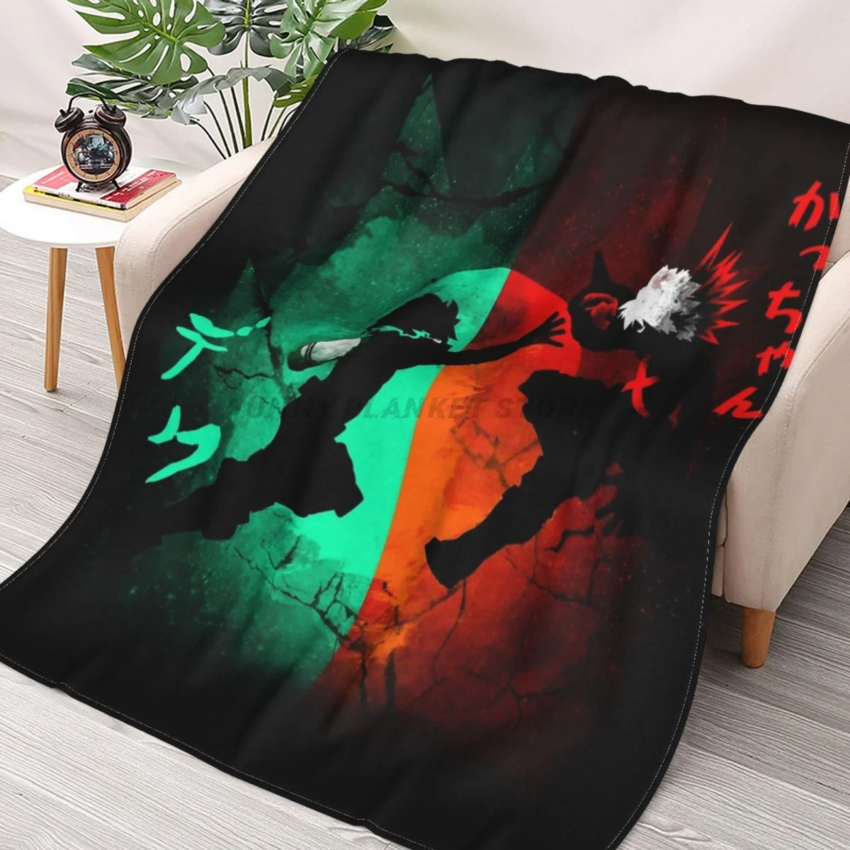 

Eternal Rivals Throws Blankets Collage Flannel Ultra-Soft Warm picnic blanket bedspread on the bed