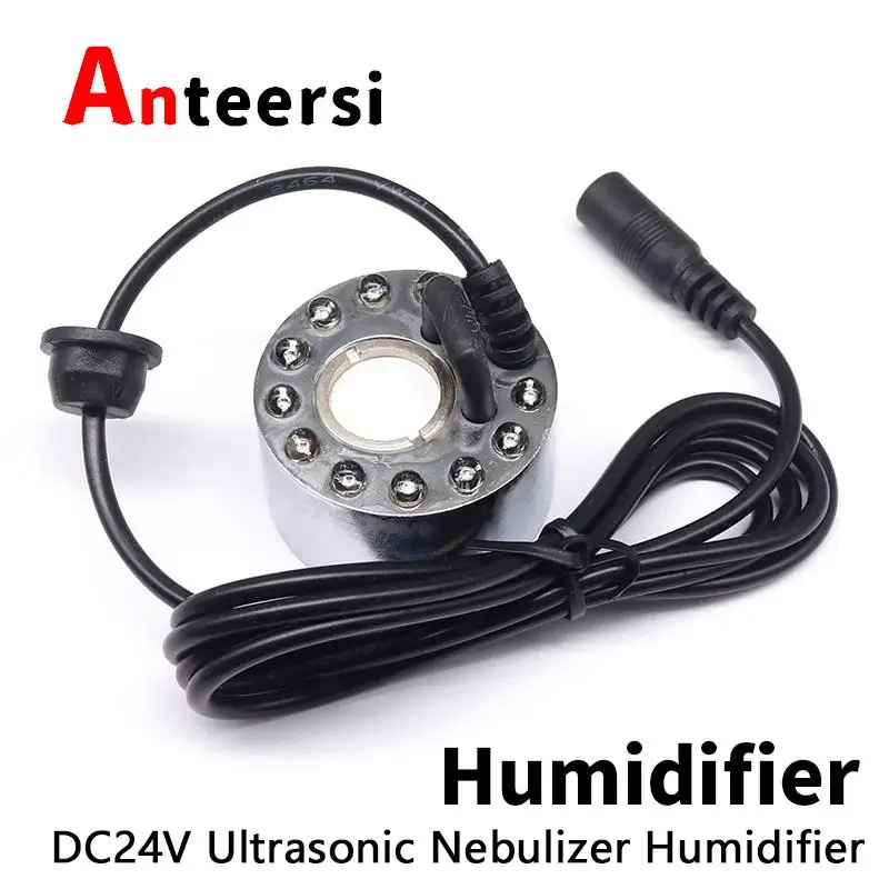 

Высококачественный ультразвуковой увлажнитель воздуха, генератор тумана, распылитель, распылитель для фонтанов, прудов, с подсветкой, 24 В п...