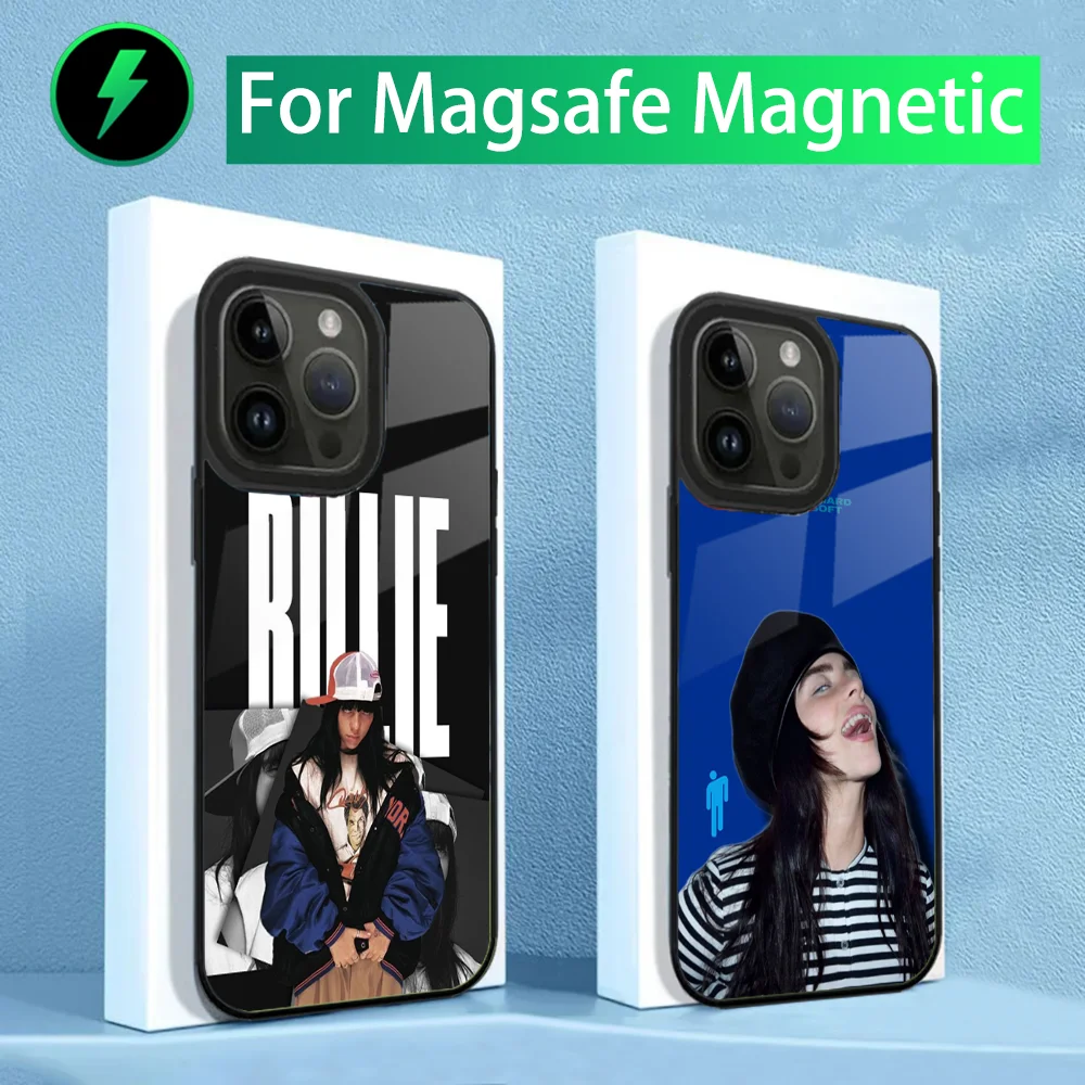 Жесткий и мягкий чехол для телефона B-BillieS-S Hit Me iPhone 15 14 13 12 11 Plus Pro Max Mini Magsafe с