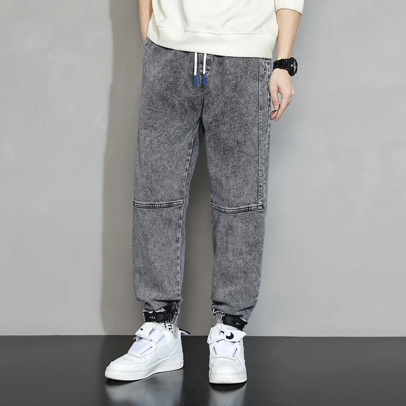 2022 Мужская одежда повседневные джинсы свободные Стильные мужские джинсовые