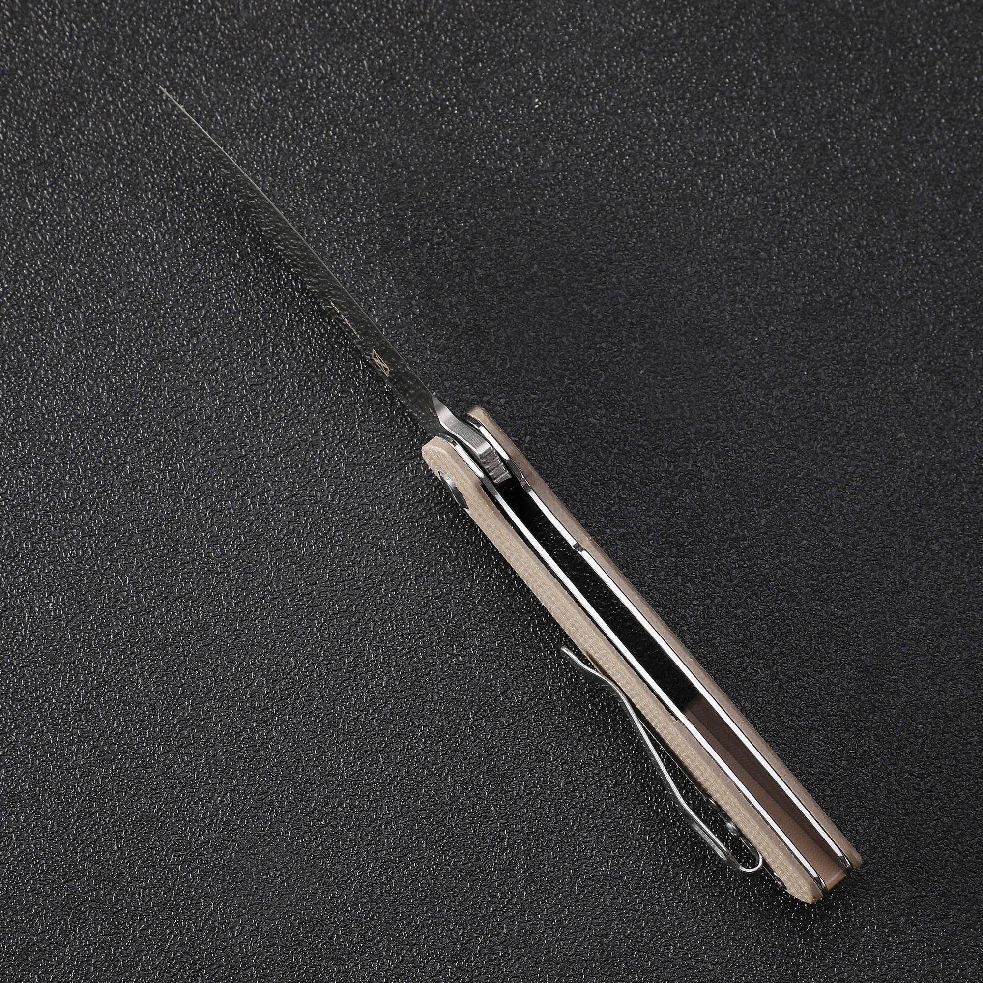 Складной нож TWOSUN TS393 D2 со стальным лезвием карманные ножи с льняной ручкой