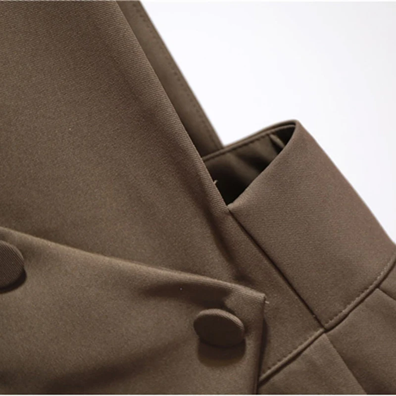 Женский офисный комбинезон с высокой талией элегантный в Корейском стиле одежда