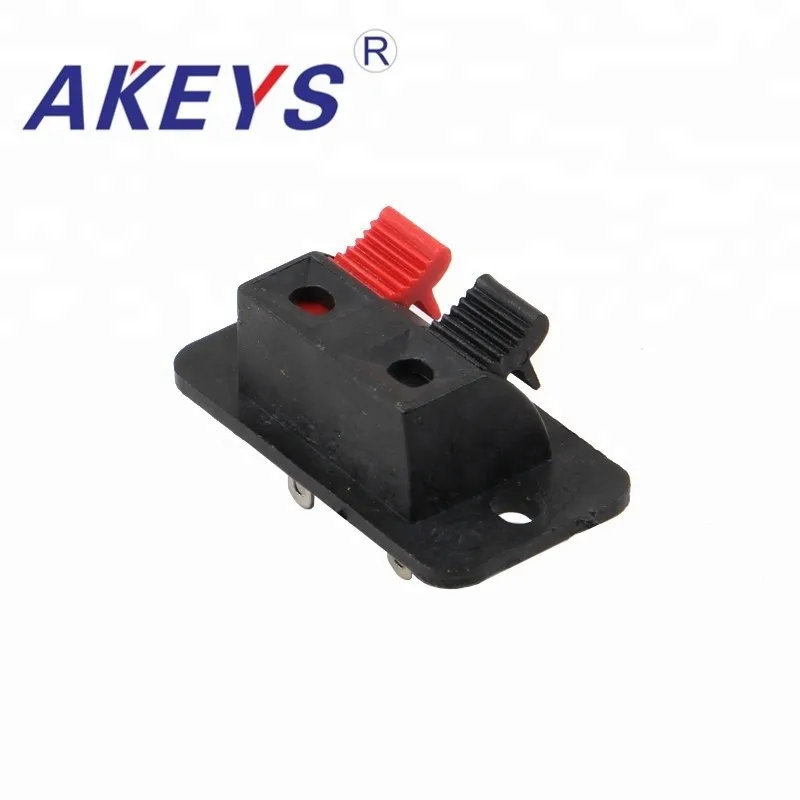 10 шт. WP2-4 2-полосные разъемы для динамиков серии WP с одной красной и черной кнопкой