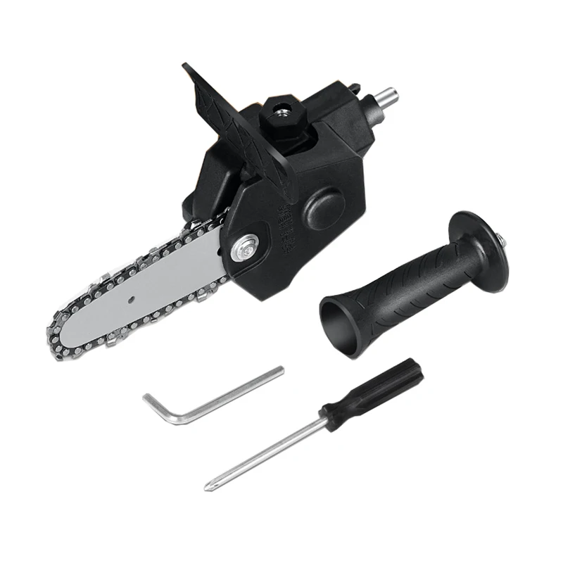 

4" Electric Chain Saw Converter Electric Drill Fast Modified To Electric Chainsaw Adapter Chainsaw Attachment