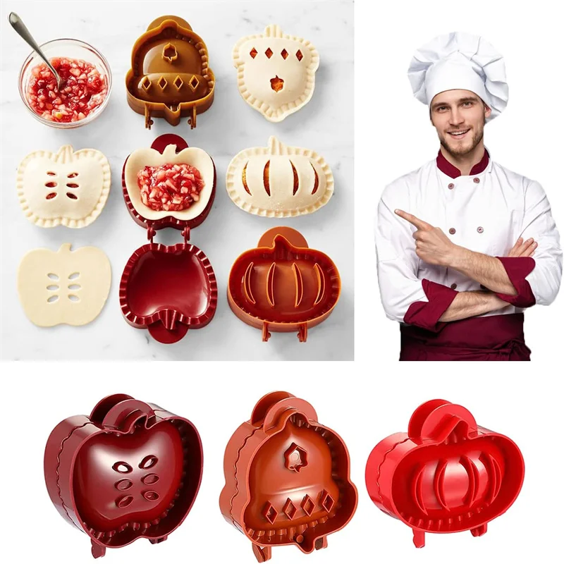 

Christmas Biscuit Mould with Apple Pie Filling